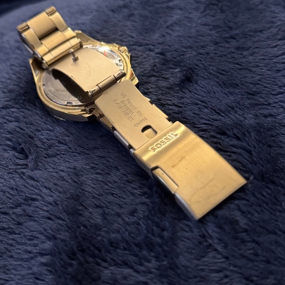 FOSSIL Riley Pink Dial Gold-tone Ladies Watch - Picture 4 of 4